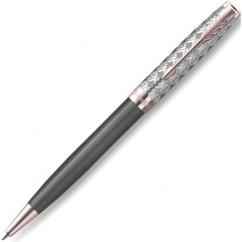 Ручка шариковая PARKER SONNET PREMIUM K537 Metal Grey PGT M